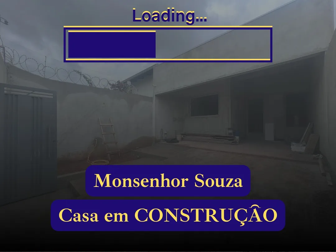 Casa à venda no bairro Monsenhor Souza